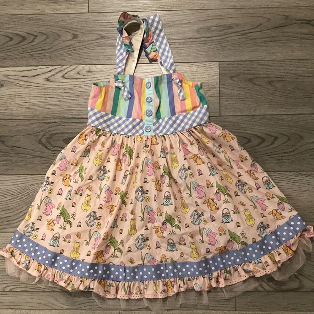 Matilda jane dress - Easter print size 6